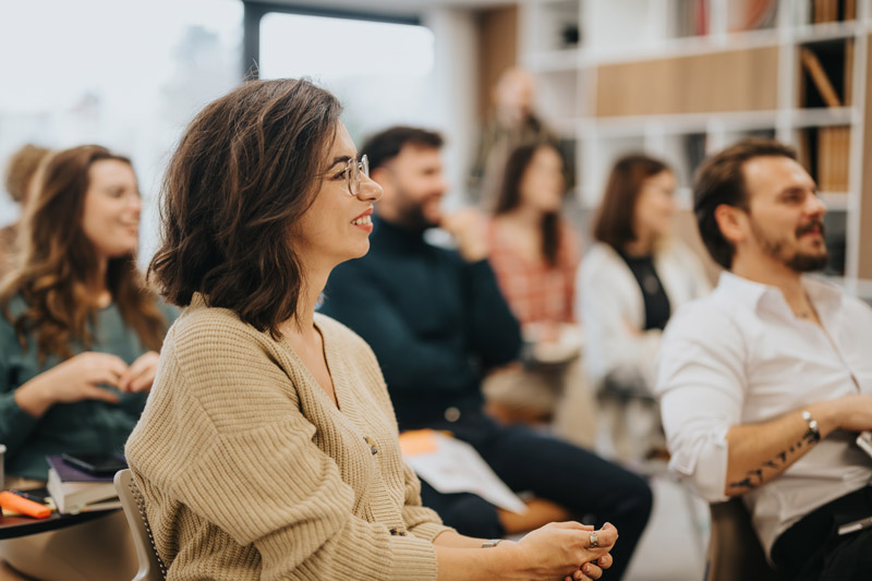 Educators attending a leadership and professional development workshop to enhance teaching and management skills in schools, colleges, and universities.